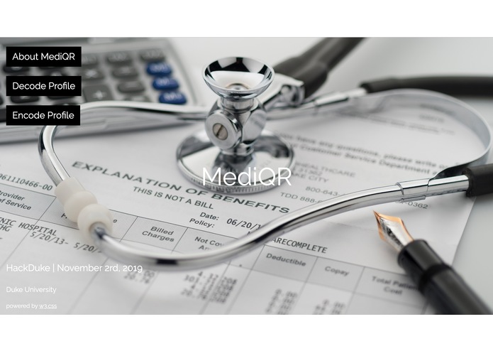 MediQR – screenshot 1