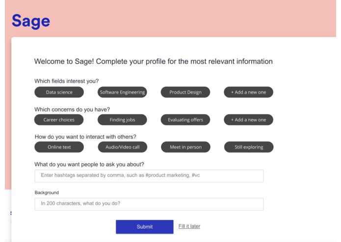 Sage – screenshot 2