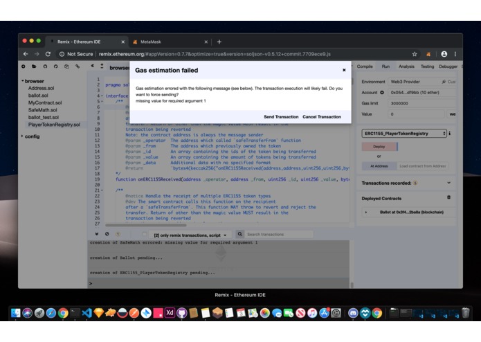EtherHoops/SneakrCred – screenshot 3
