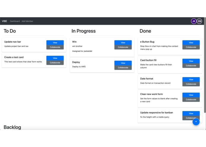 Vibe – screenshot 1