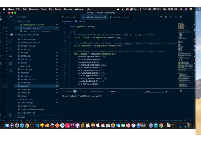 EtherHoops/SneakrCred – screenshot 5
