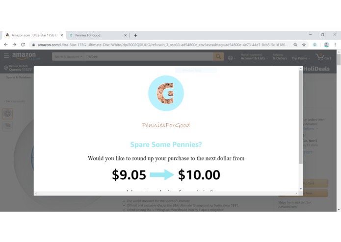 PenniesForGood – screenshot 4