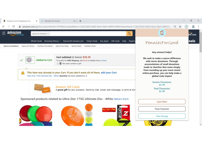 PenniesForGood – screenshot 6