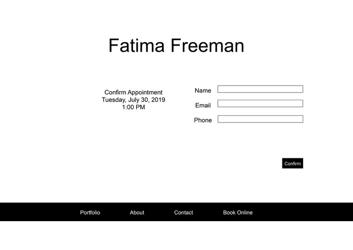 Fatima Freeman-Redesigned Digital Portfolio – screenshot 8