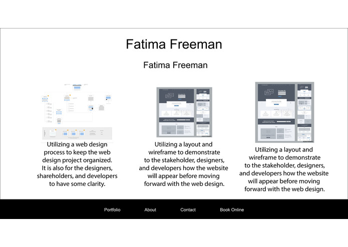 Fatima Freeman-Redesigned Digital Portfolio – screenshot 2