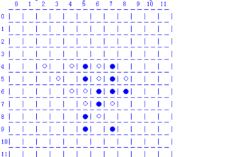 Five-In-A-Row Board Game