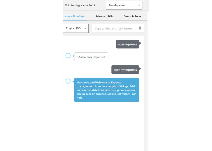 VoiceExpenseTracker – screenshot 1