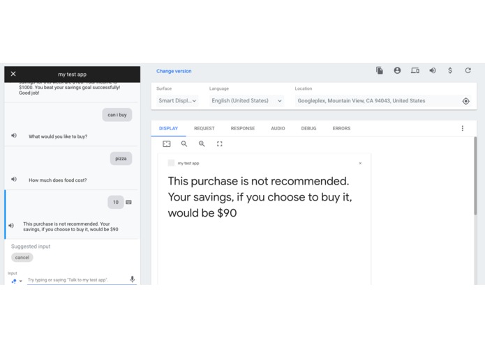 AI Money Manager Chatbot – screenshot 1
