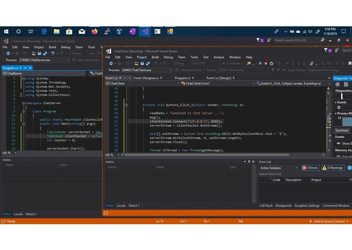Chat 1.0 – screenshot 1