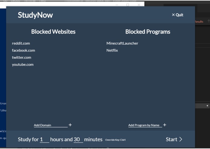 StudyNow – screenshot 2