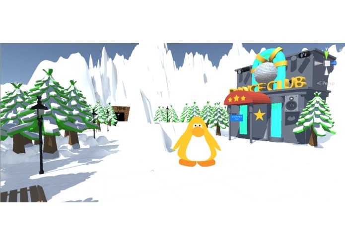 Club Penguin VR – screenshot 1