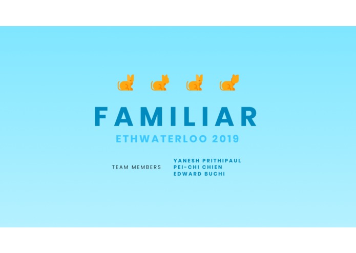 Familiar, Interactive Crypto-Collectibles – screenshot 1