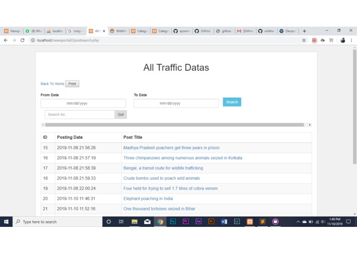 Broadening the net : Target Scanning of media – screenshot 3