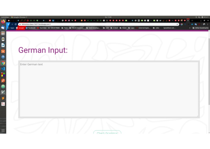 Deutsch Grammer Checker – screenshot 1
