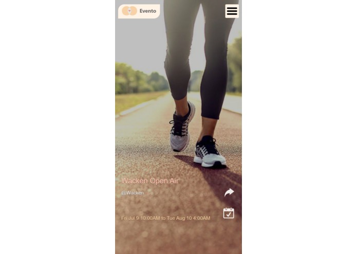 Evento – screenshot 3