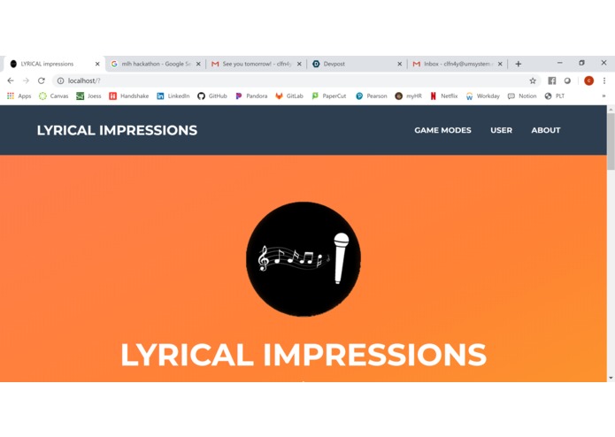 Lyrical Impressions – screenshot 1