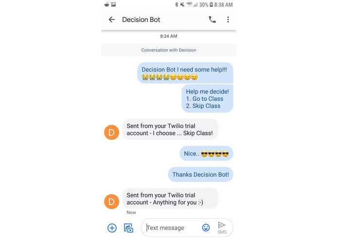 Group Chat Decision Bot – screenshot 3