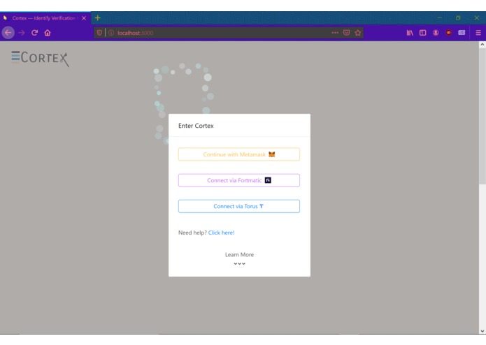Cortex – screenshot 1