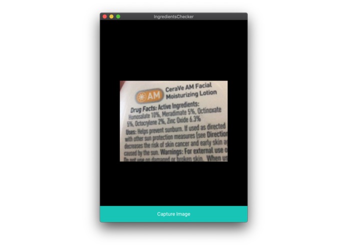 IngredientsChecker – screenshot 2