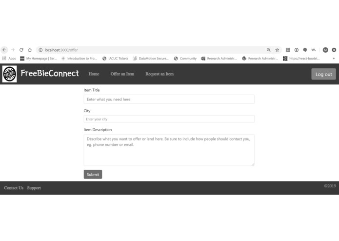 FreeBieConnect – screenshot 3