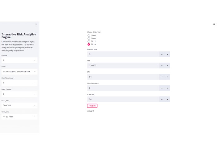 Risk Analytics Solution – screenshot 6