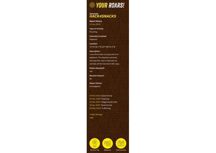 Roar – screenshot 5