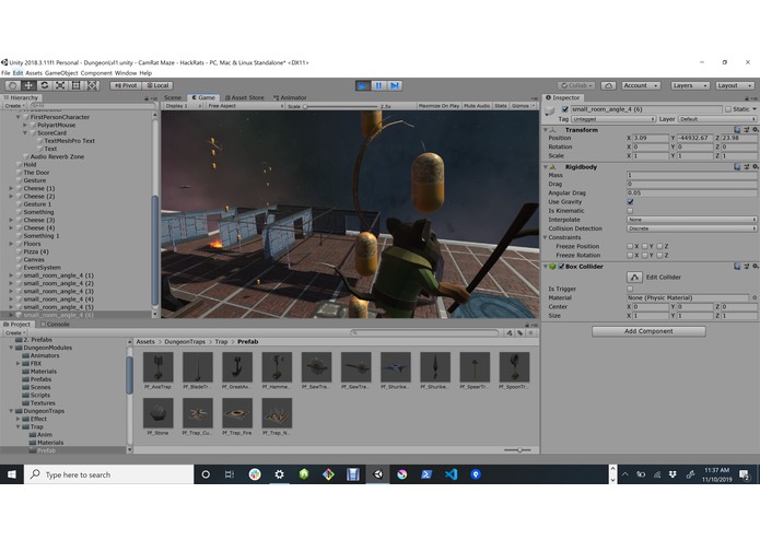 CAMRAT: Camera-Activated Maze Rat Ability Tester (HackRats) – screenshot 2