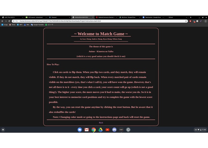 Weebs' Match Game – screenshot 2