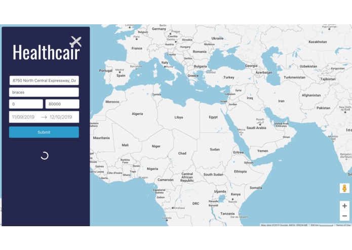 Healthcair – screenshot 2