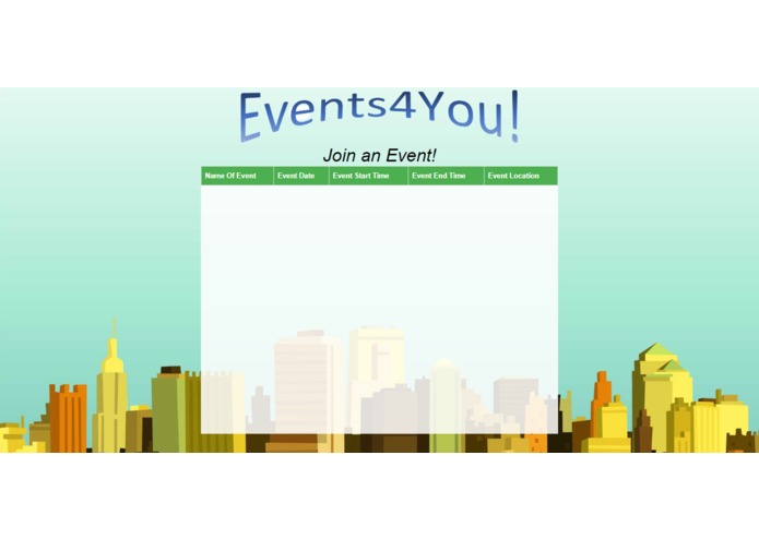 Events4You! – screenshot 2