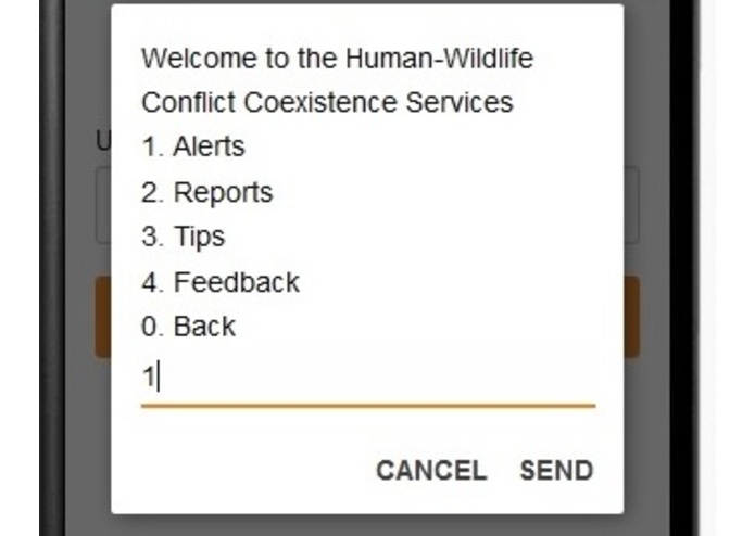 ussd-human-wildlife-coexistence-app – screenshot 4