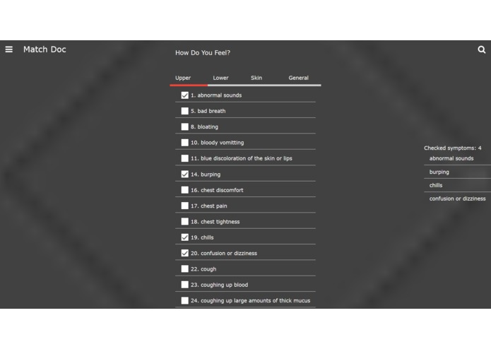 Match Doc – screenshot 2
