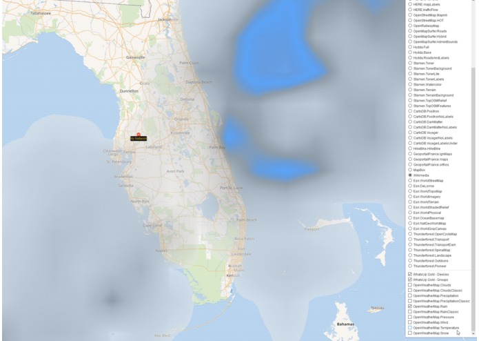 WhatsUp Gold Geolocation – screenshot 1