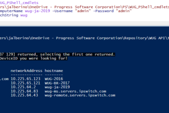 WhatsUp Gold PowerShell module