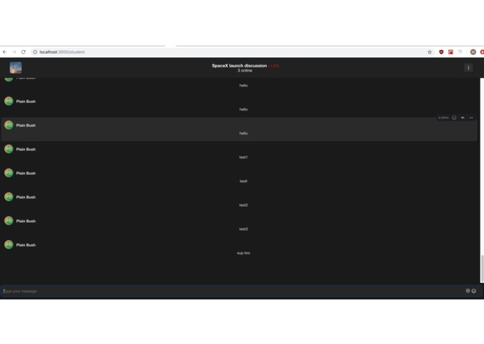 ClassFeed Web App – screenshot 1