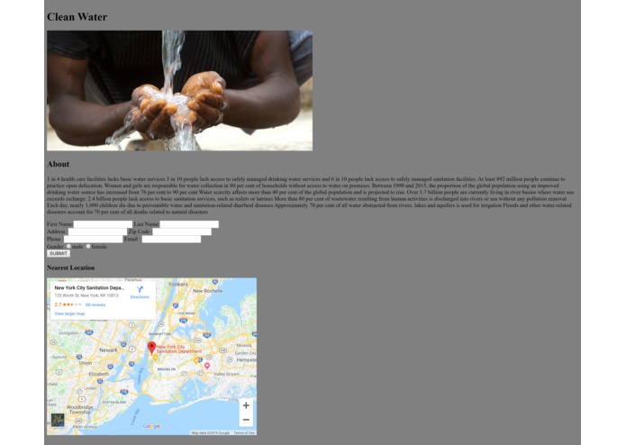 Sustainability website – screenshot 7