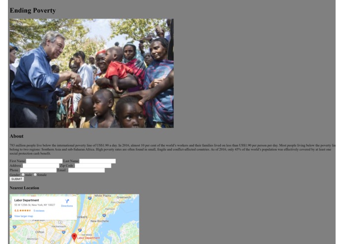 Sustainability website – screenshot 8