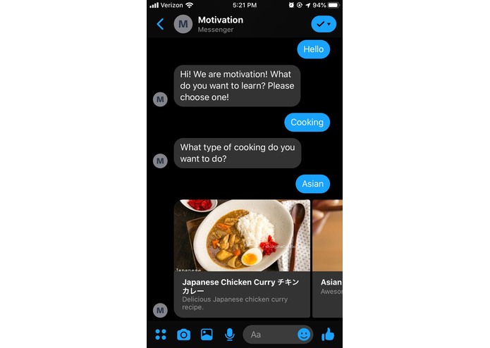 Motivation – screenshot 3