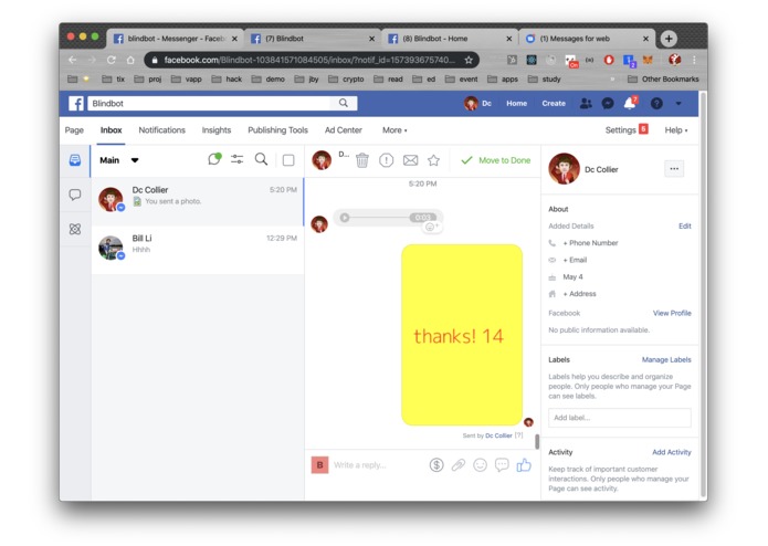 blindBook – screenshot 2
