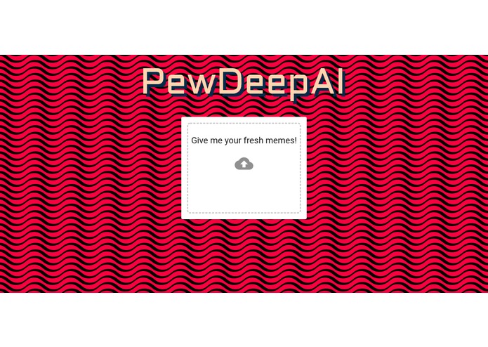 PewDeepAI – screenshot 2