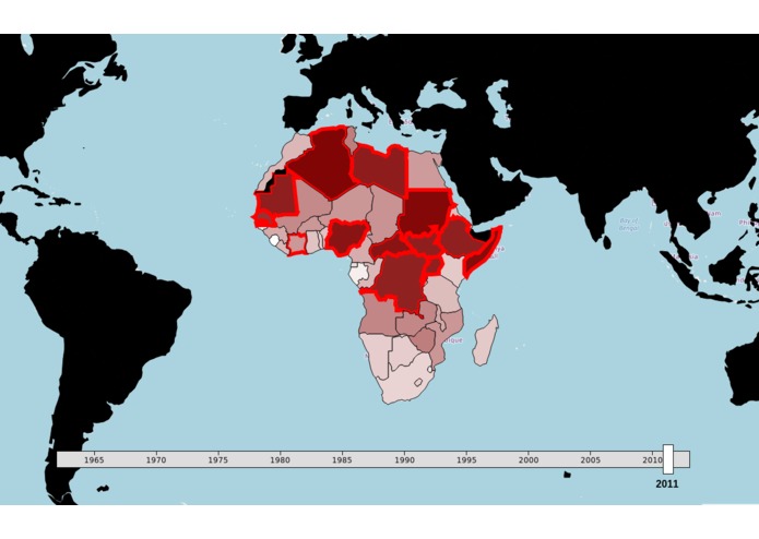 African Armed Conflicts: Visualization & Forecasting – screenshot 1