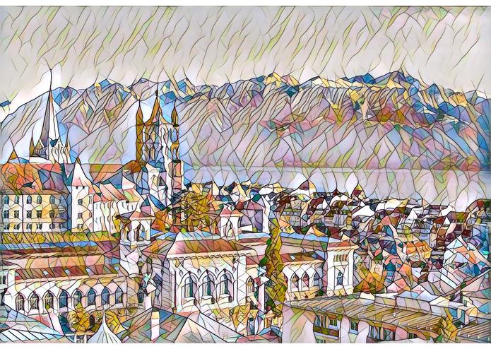Stylizing high-resolution images – screenshot 1