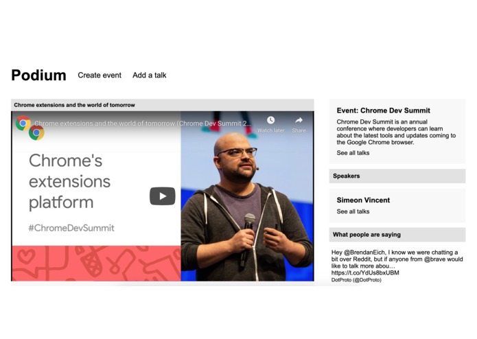 Podium – screenshot 2