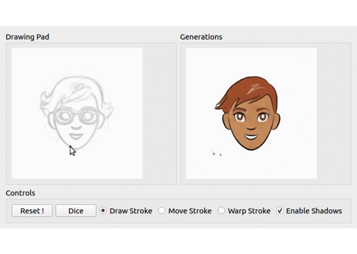 Sketchommend – screenshot 1