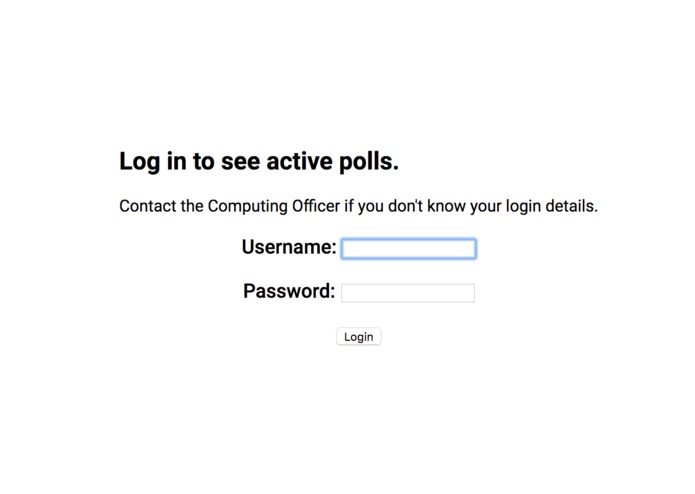 OxVote – screenshot 5
