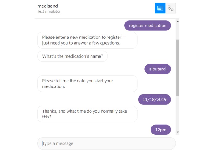 Medi-Send – screenshot 2