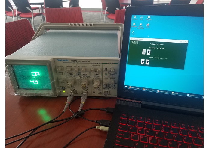 Oscilloscope Blackjack – screenshot 1