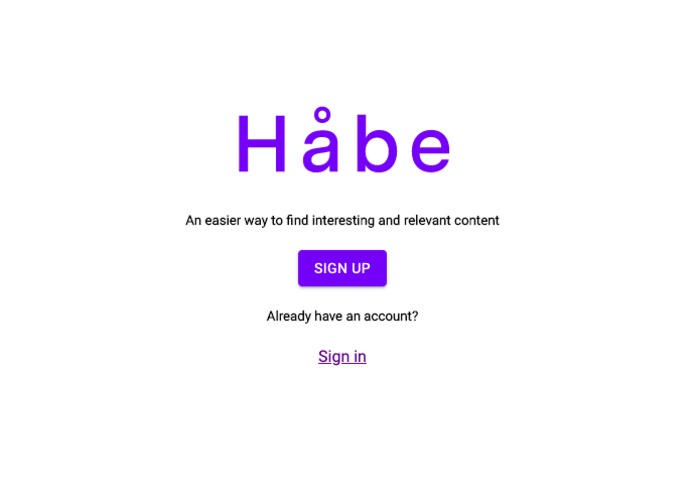 håbe – screenshot 1