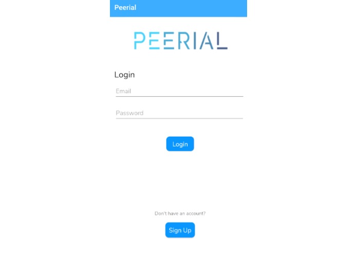 Peerial (SigmaHacks) – screenshot 1