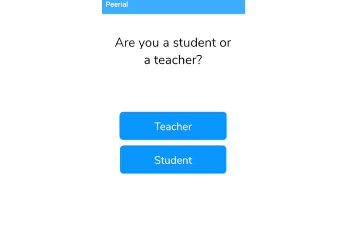 Peerial (SigmaHacks) – screenshot 3